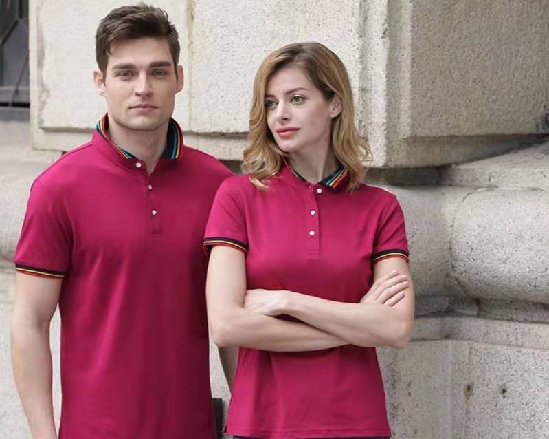   夏季工作服定制選擇polo衫定制好還是T恤定制好？